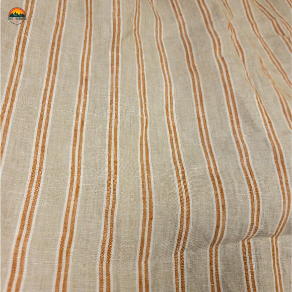 NWT Coldwater Creek Crop Pants Flex Copper Striped Drawstring Waist Women's 1X - Picture 9 of 12